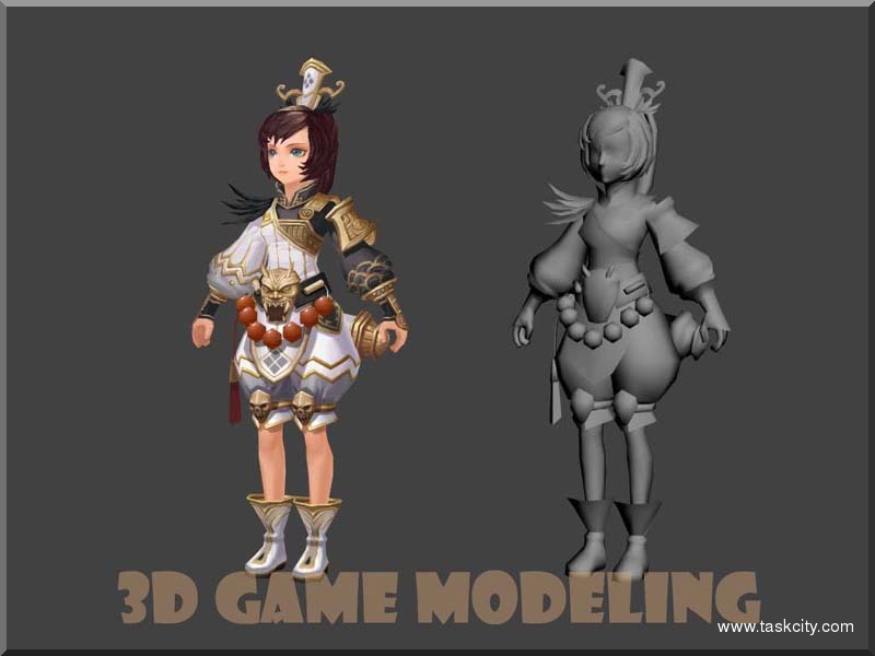 3d game modeling 2